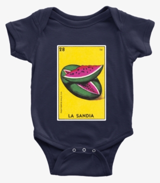 La Sandia Card Onesie - Only Love My Bed And My Momma Onesie