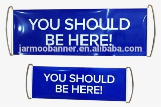 Cheap Custom Fan Scroll Banner - Cylinder