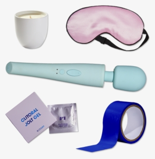 Aqua Ollie Wand Vibrator, Massage Candle, Satin Shade - Sleep