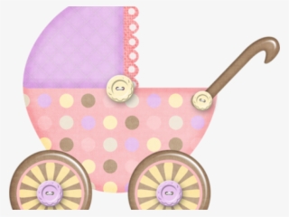 Purple Clipart Baby Carriage - Carriage