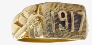 1917 Dragonfly Date Ring - Pre-engagement Ring