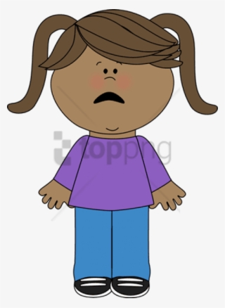 Free Png Confused Kid Png Png Image With Transparent - Angry Girl Clipart