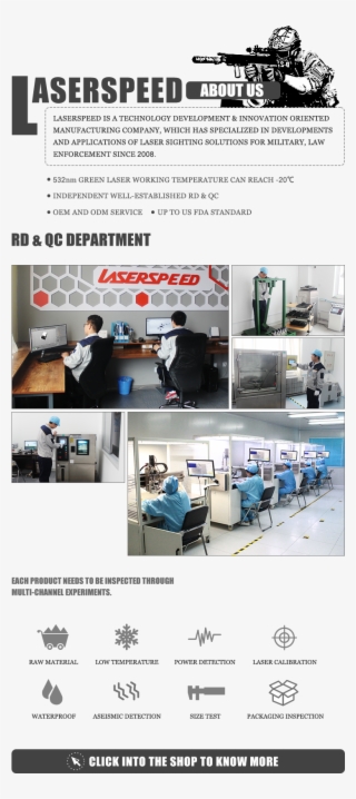 100mw 532nm Green Laser Pointer - Assembly Line