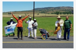 Mandela-gandhi Peace Walk Comes To Sa - Lane