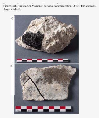 A) Lime From The Destroyed Talayotic Wall And Charred - Boulder