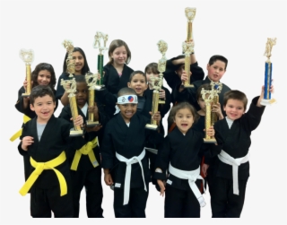 Kids Winning Trophies