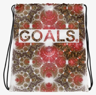 Goals Astral Sunburst Red Drawstring Bag - Coin Purse