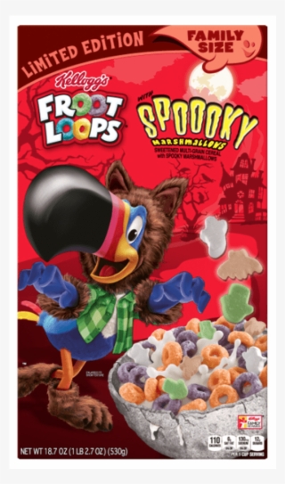 Packaging/pop/pos - Halloween Froot Loops