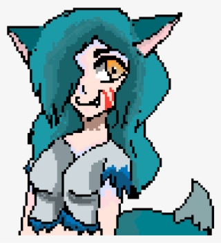 Neko Girl Wolf Thing - Pixel Art
