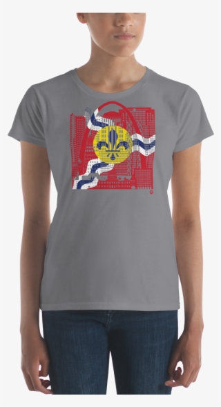 Louis Squared" Women's Short Sleeve T-shirt - T-shirt