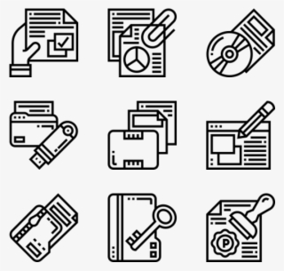 Files And Documents - Logistic Icons
