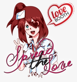 Pof 2018 Love Booth - Cartoon
