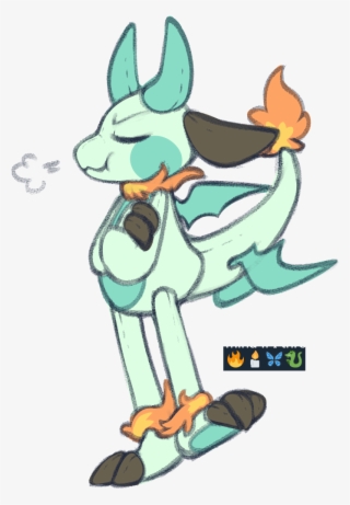 A Plushie Possessed By A Demon Who's Mad He Can't Breathe - Cartoon