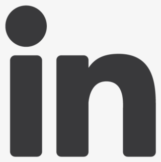 Linkedin Icon - Black Linkedin Logo Png
