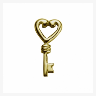 Stow Gold Key Charm - Heart