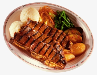 Barbecue Short Ribs In Our Special Sauce - Man Doo Kook Soo