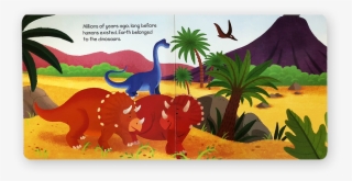 Little Hippo Dinosaurs Children's Book - Valley Of The Dinosaurs Mantle