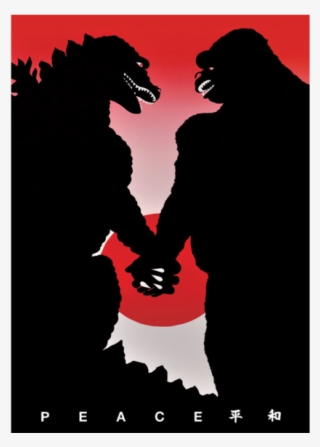 Popular - Godzilla King Kong Peace