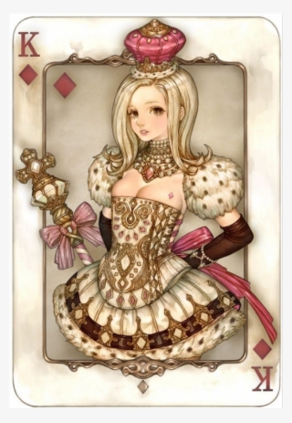 #card #cards #game #playing #king #vintage - Jeong Won An Maggi