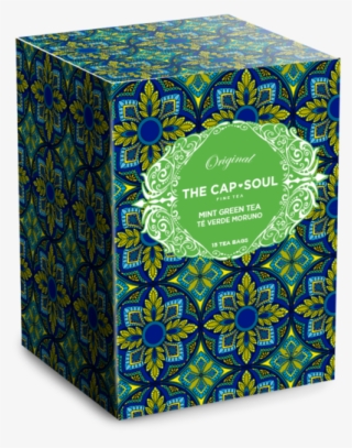 Mint Green Tea Pyramids - Box