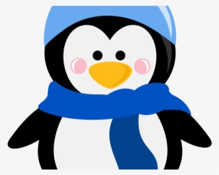Penguin Clipart January - Winter Penguin Clipart Png