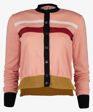 Horizontal Stripe Cardigan - Cardigan