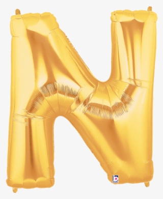 Letter - Gold Letter Balloons N
