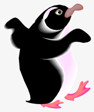 Free Penguin Clipart - Waddled Meaning