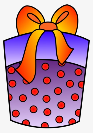 Gift Clipart Orange - Clip Art