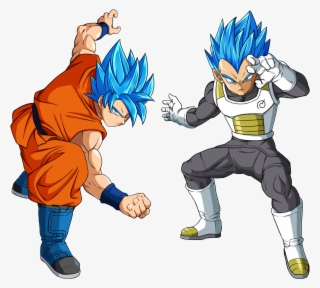 Anime / Dragon Ball Super Mobile Wallpaper - Goku And Vegeta Ssj Blue Png