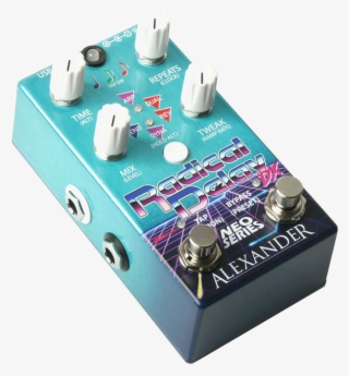 Alexander Radical Delay Dx Neo Pedal - Effects Unit
