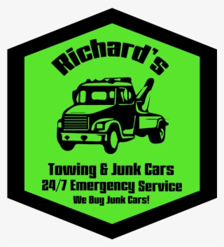Richard's Towing & Junk Cars - Tow Truck Clip Art