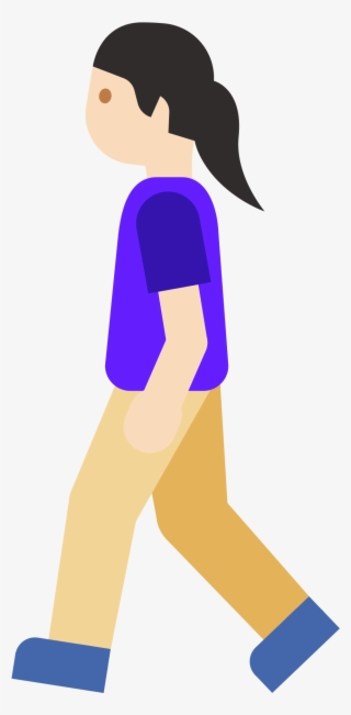 Open - Emoji Andando