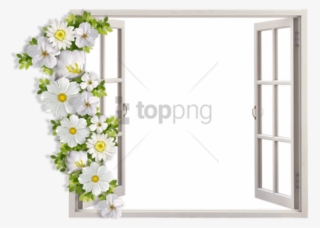Free Png Spring Border Png Png Image With Transparent - Frame Flower Spring Transparent
