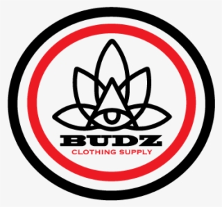 Budz Double Circle Redblk - Emblem