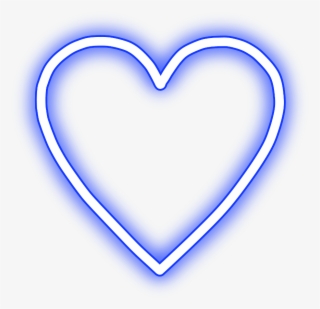 #neon #heart #love #freetoedit #blue #귀여운 #可愛い #mimi - Pink Neon Heart Transparent
