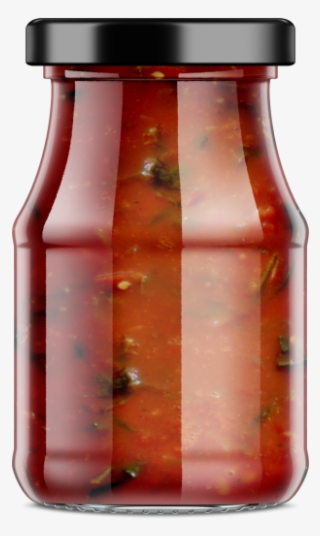 Glass Sauce Jar - Sauce Label Template