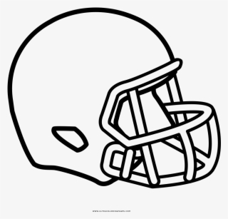 Football Helmet Coloring Page - Casco De Rugby Dibujo