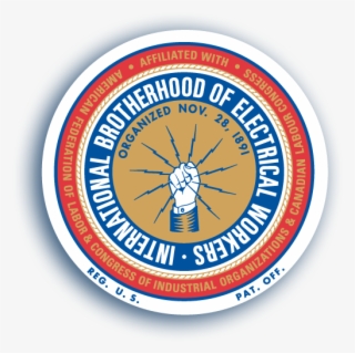 International Brotherhood Of Electrical Workers 586x532 PNG Download   989 9894393 International Brotherhood Of Electrical Workers 