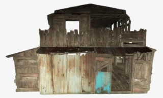 Wood Structure - Fallout 4 Wooden Shack