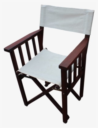 Directors Chair Dark Mahogany - Chair