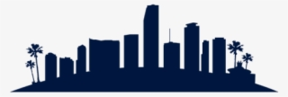 Original - Miami Skyline Vector