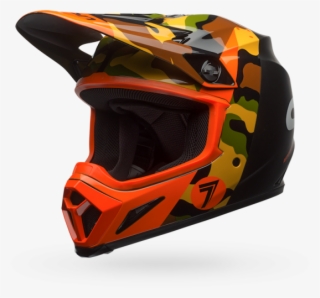 Orange - Motorcycle Helmet