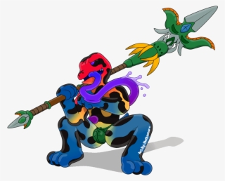 999x804, Demon Poision Dart Armor Frog ) - Cartoon