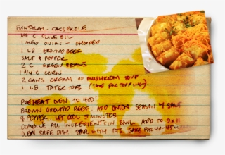 Case File Image Great Yield Mystery - Tater Tot Casserole