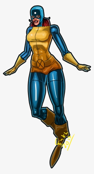 Marvel Girl Costume - Cartoon