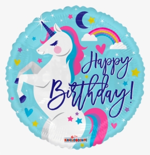 Happy Birthday Unicorn Balloons