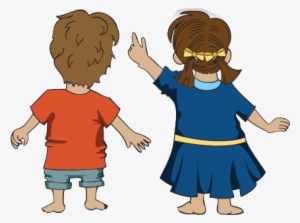 "hey, There Goes The General " - People Looking Png Cartoon