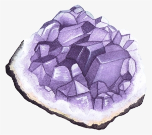 See Stickers And Art Prints Featuring These Minerals - Amethyst