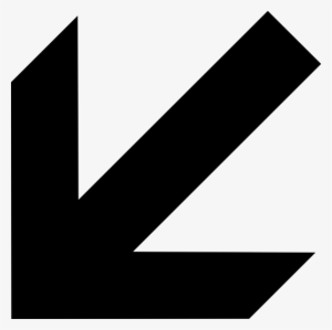 South West Arrow Clip Art - Down Left Arrow Png
